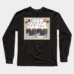 Poker Poker Player Winner Zocker Long Sleeve T-Shirt